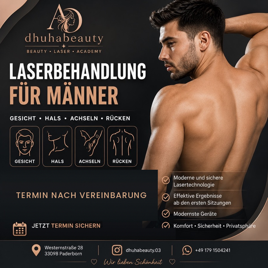 Laserbehandlung für Herren
